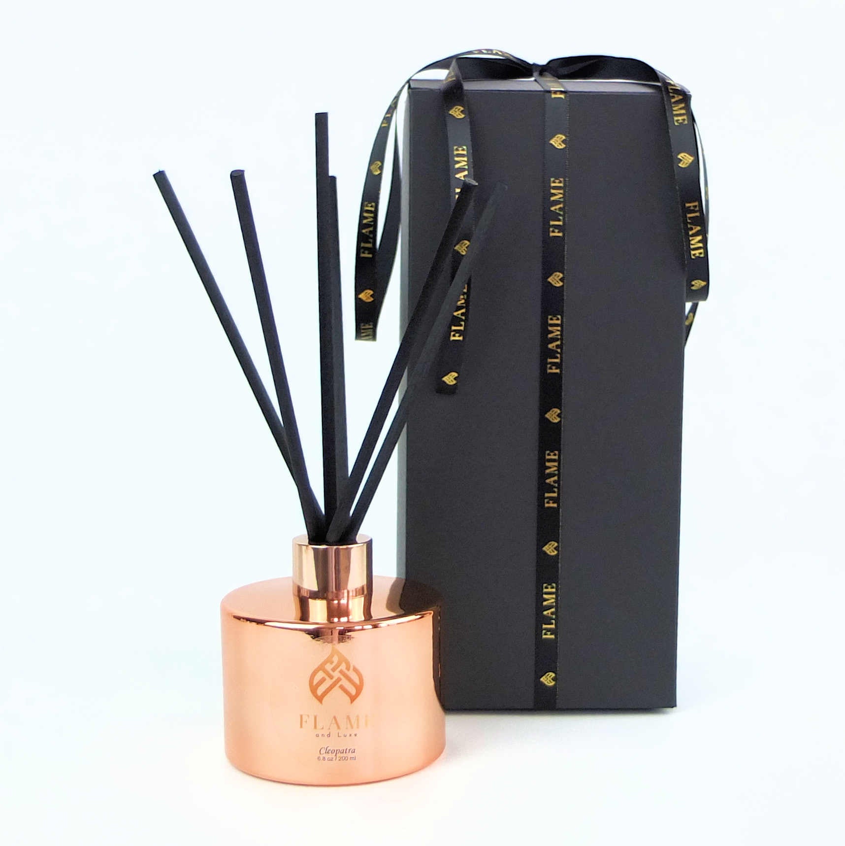 ESSENZA rose gold reed diffuser